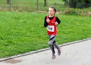 Janina beim Einlaufen