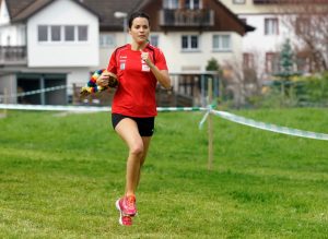 Simone in der Staffel