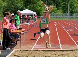 Sarina im Weisprung der W U18