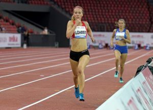 Sandra auf den letzten Metern