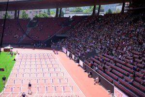 Das Stadion am Sonntag