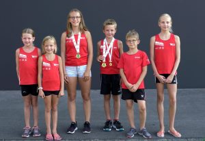 Melissa Zäch, Alexa Hutter, Kim Willi, Janis Beuggert, Vyshar Arkyp, Ida Luise Aurich